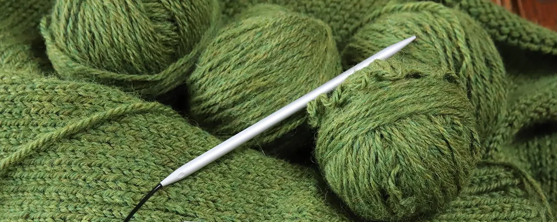 Изображение вязания