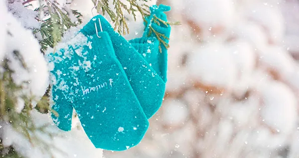 Как связать варежки с узором